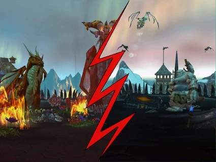 Image de World of Warcraft montrant les phases