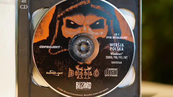 CD 1 de diablo 2 avec CDPROJEKT