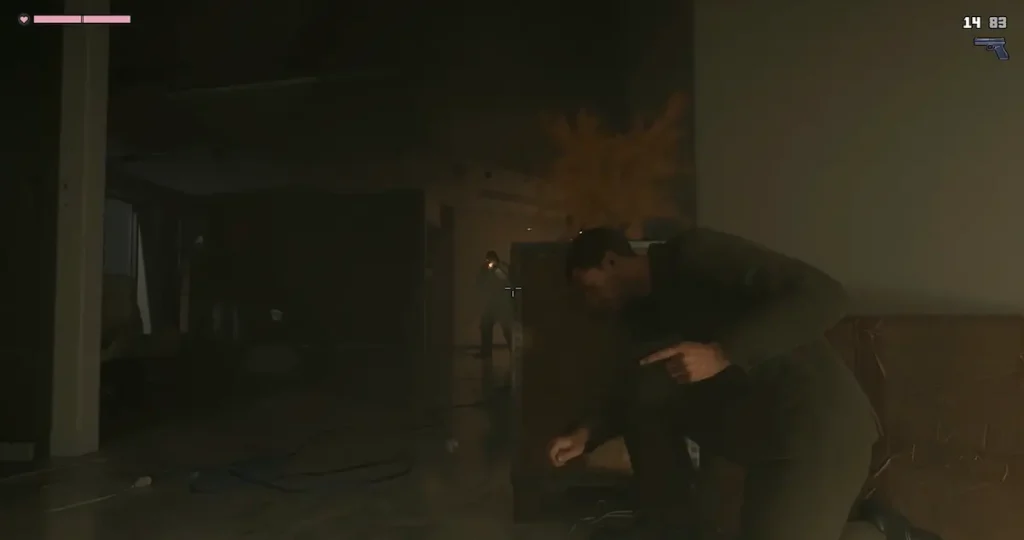 gunfight GTA 6 Jason se fait tirer dessus