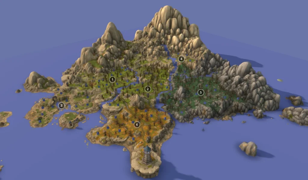 Quartier de l’Alliance dédié au housing dans World of Warcraft