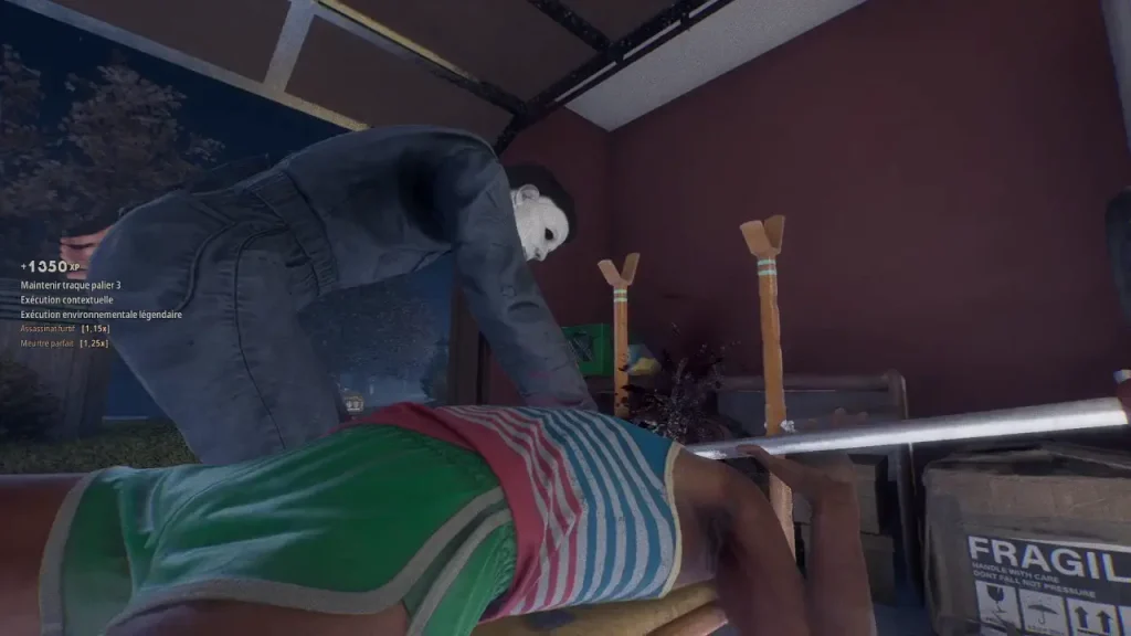 Michael Myers réalise une exécution contextuelle dans Halloween: The Game